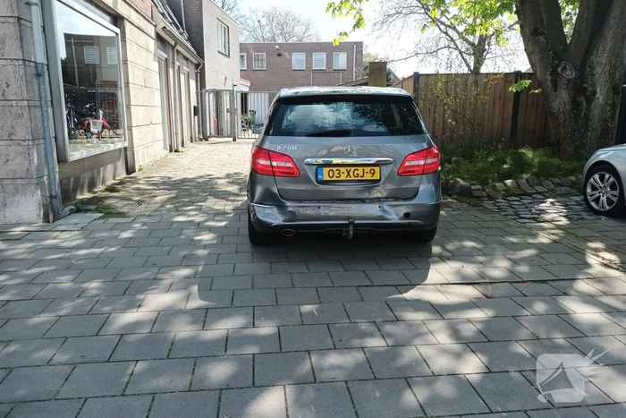 Schade bij kop-staart aanrijding