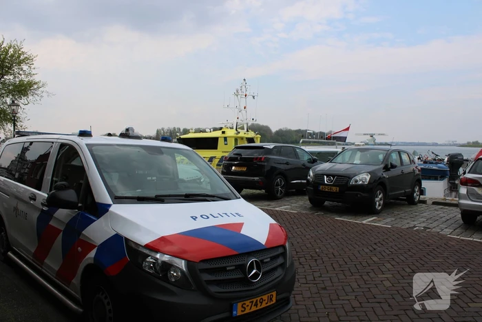 Binnenvaartschepen beschadigd na botsing