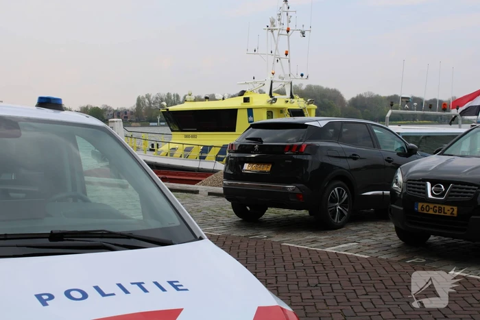 Binnenvaartschepen beschadigd na botsing
