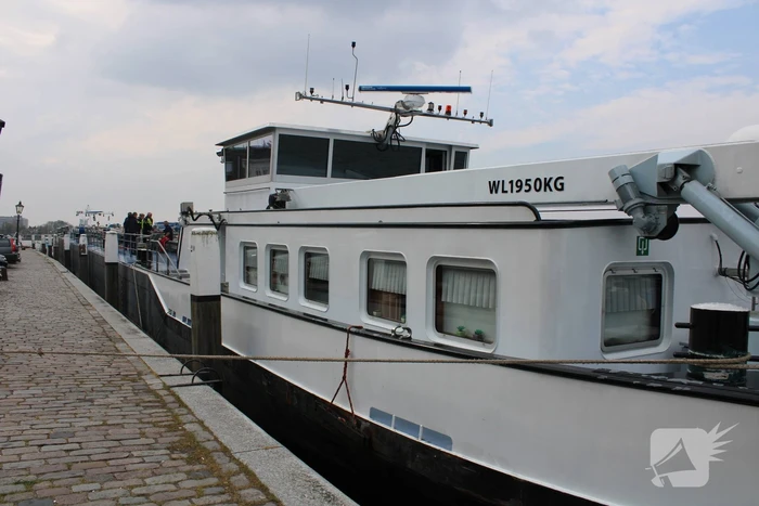 Binnenvaartschepen beschadigd na botsing