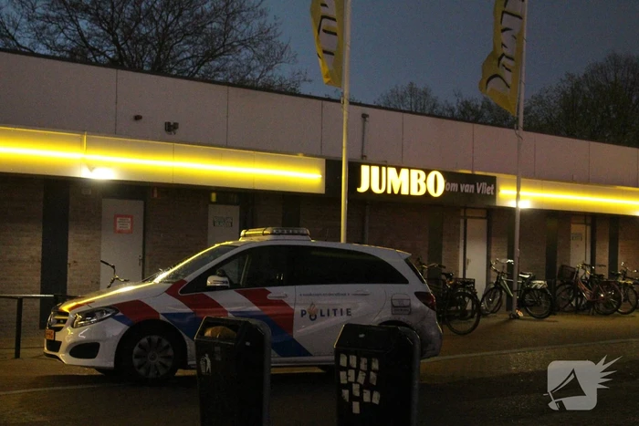 Overval op Jumbo supermarkt