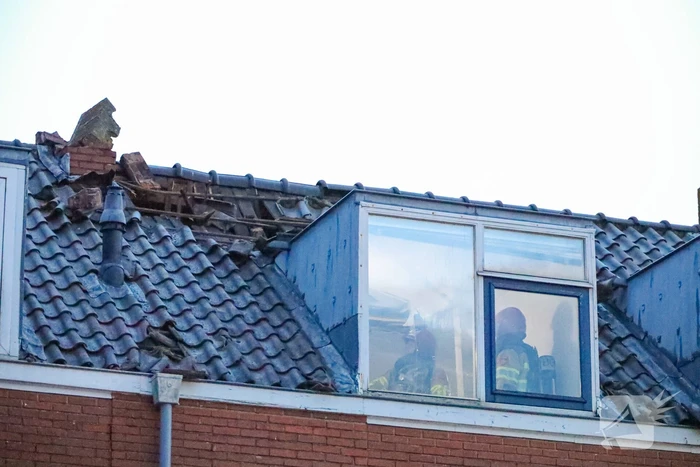 Veel schade bij bliksem ingeslag