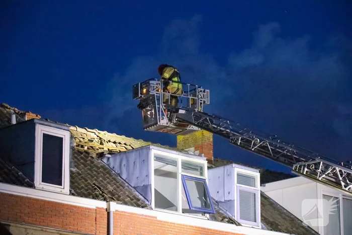 Veel schade bij bliksem ingeslag