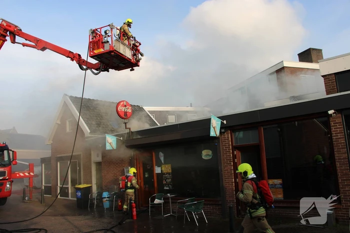 brand achterweg poortugaal