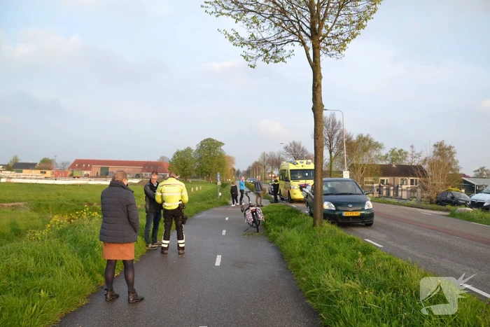 E-biker gewond bij aanrijding met auto