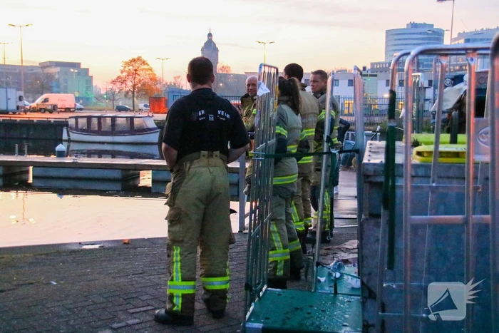 Pleziervaartuig volledig gezonken
