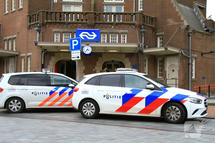 Politie ingezet op station
