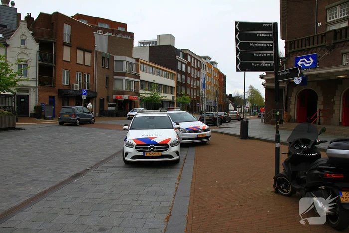 Politie ingezet op station