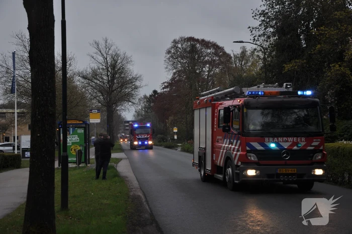 Brandweer doet onderzoek naar schoorsteenbrand
