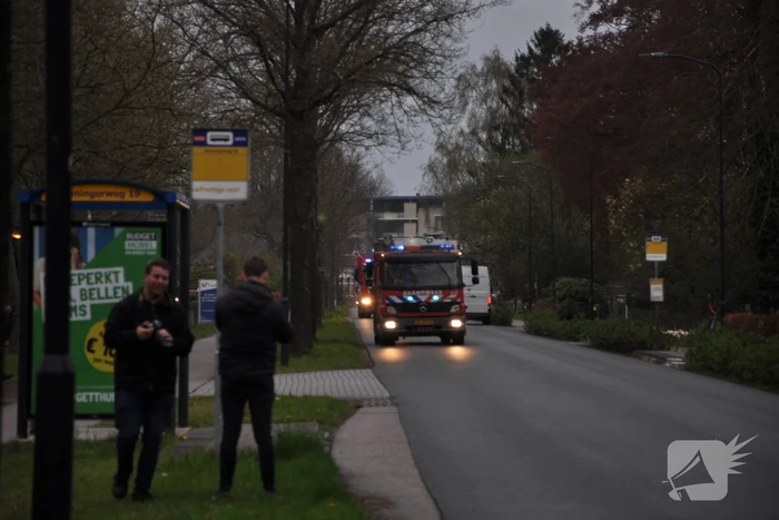Brandweer doet onderzoek naar schoorsteenbrand