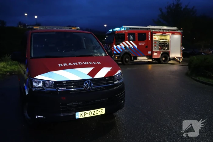Flinke inzet voor smeulbrand op openbaar toilet