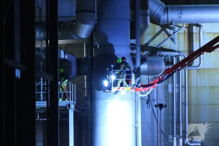 Brand in ketel waar cacaoschillen verwerkt worden