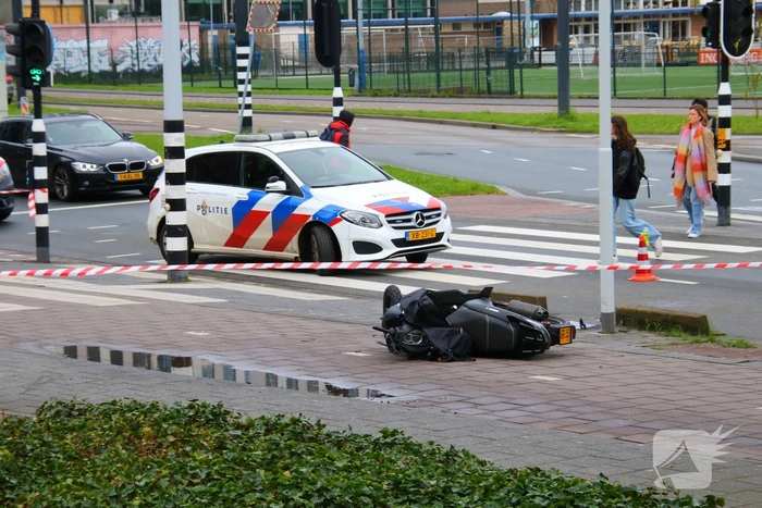Scooterrijder (19) overleden na verkeersongeval
