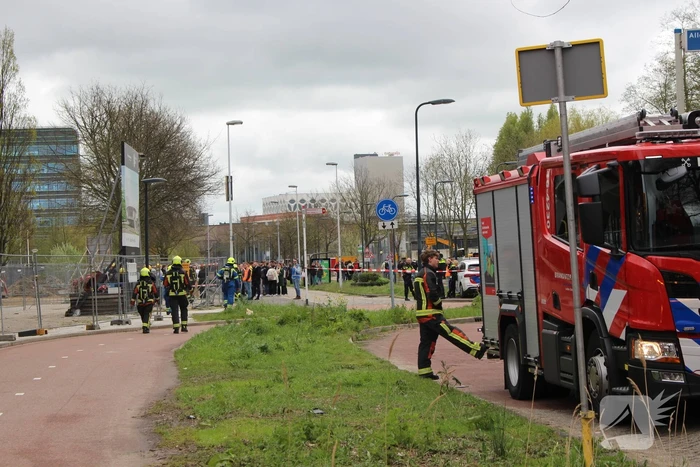 Brand in pand universiteit snel gedoofd