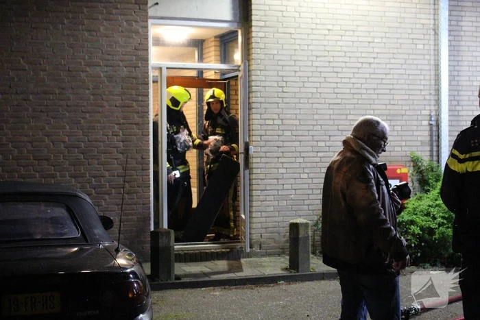 Brand op balkon snel geblust