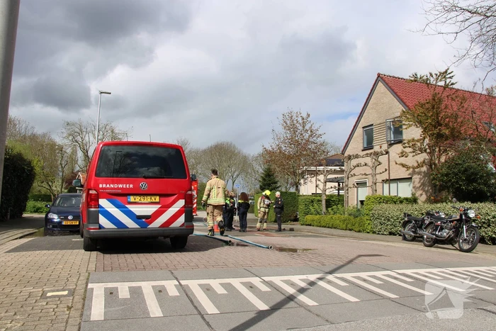 Middelbrand in woning
