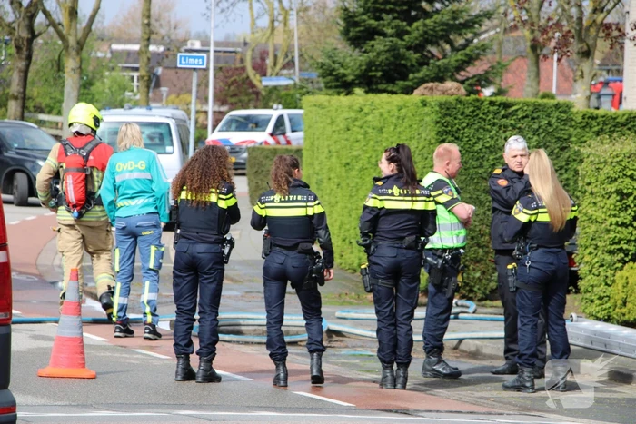 Middelbrand in woning