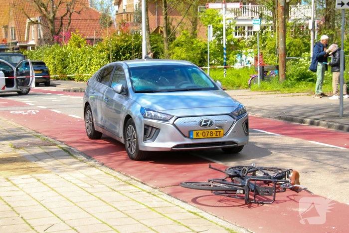 Fietser gewond bij aanrijding