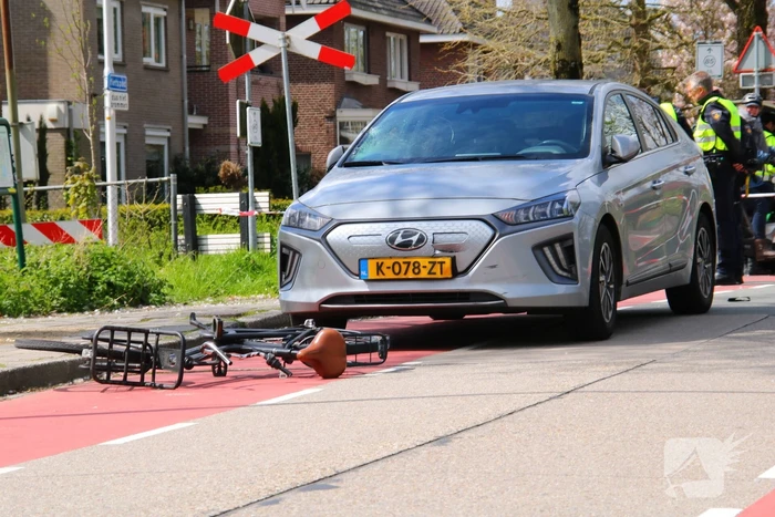 Fietser gewond bij aanrijding