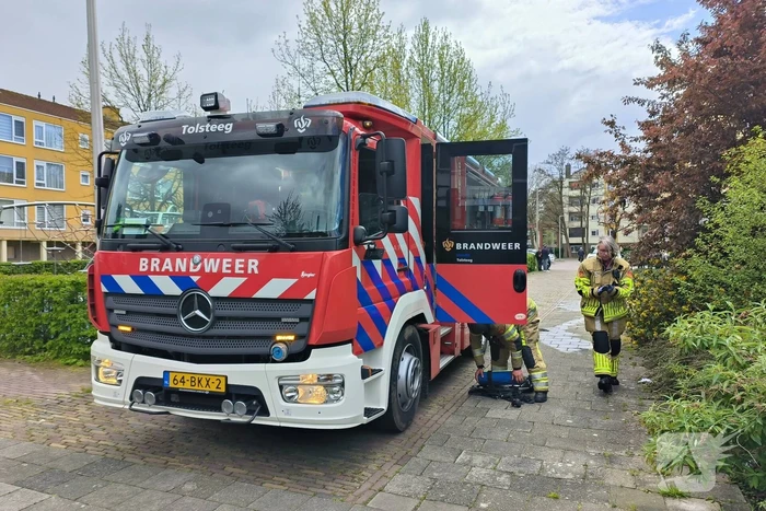 Veel rook bij kleine brand in woning