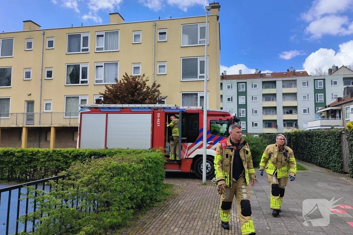 Veel rook bij kleine brand in woning