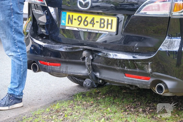 Drie personenwagens betrokken bij botsing