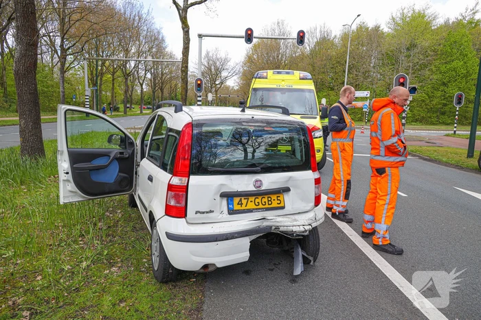 Drie personenwagens betrokken bij botsing
