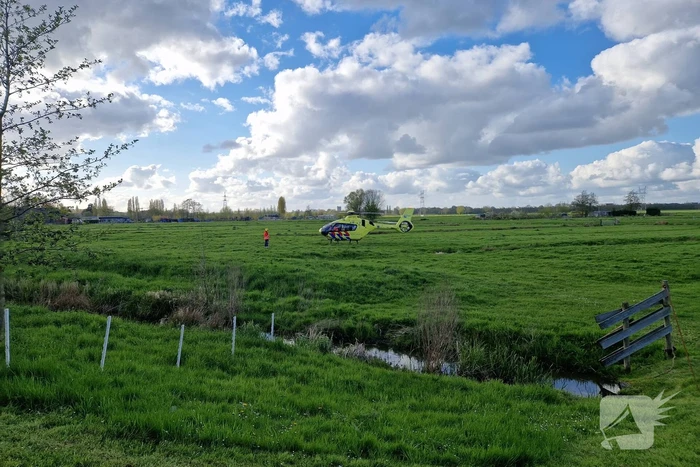 Traumahelikopter ingezet voor incident