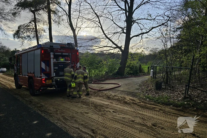 Brandweer ingezet bij brand bij schuur