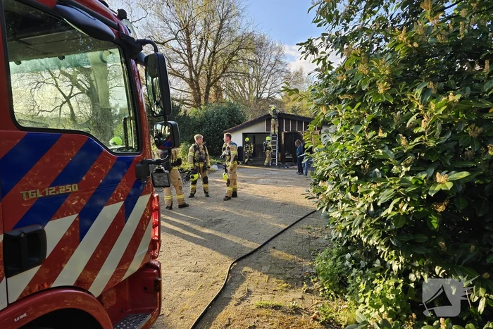 Brandweer ingezet bij brand bij schuur