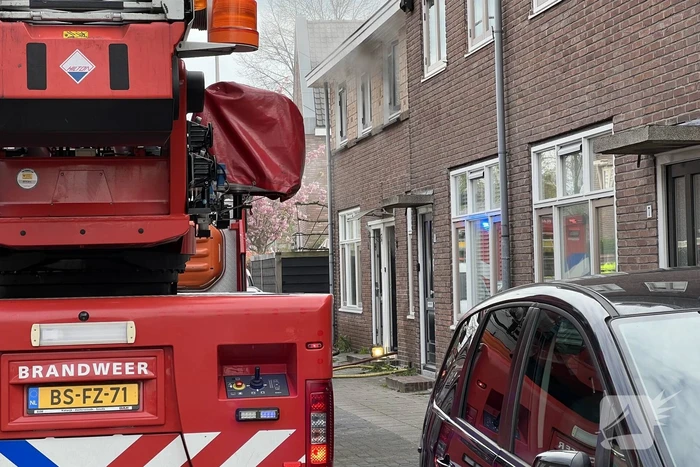 Woning flink beschadigd door brand