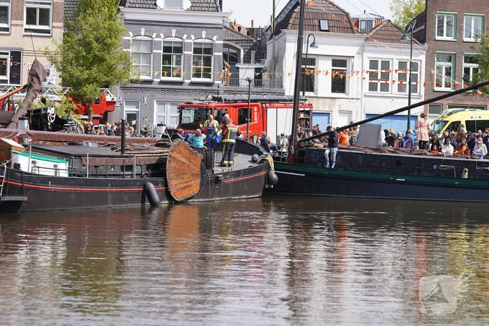 Brand in machinekamer van boot geblust