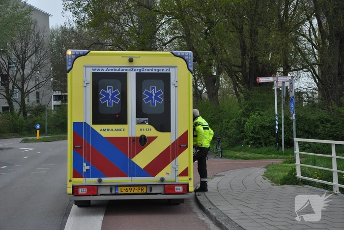 Fietser gewond na val