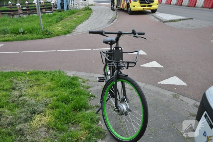 Fietser gewond na val