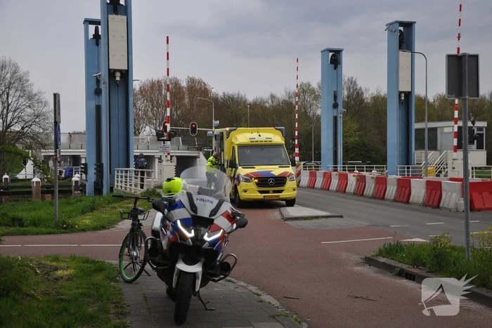 Fietser gewond na val