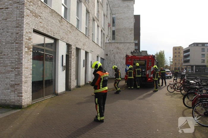Schade aan woning na brand in toilet
