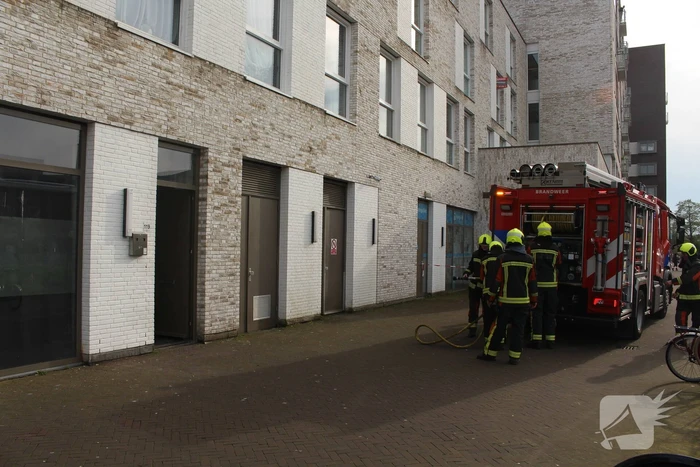 Schade aan woning na brand in toilet