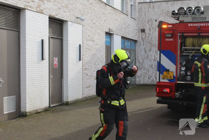 Schade aan woning na brand in toilet