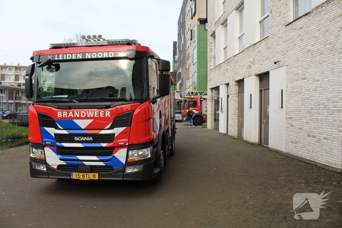 Schade aan woning na brand in toilet
