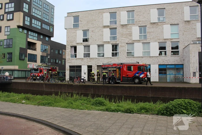 Schade aan woning na brand in toilet