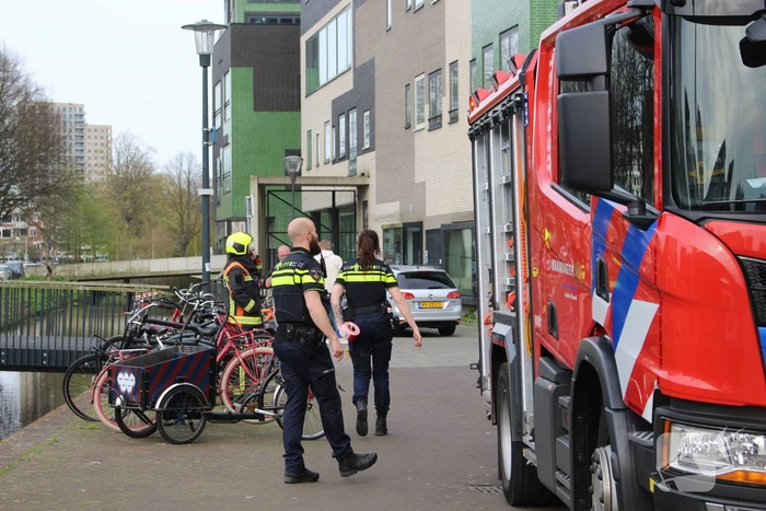 Schade aan woning na brand in toilet