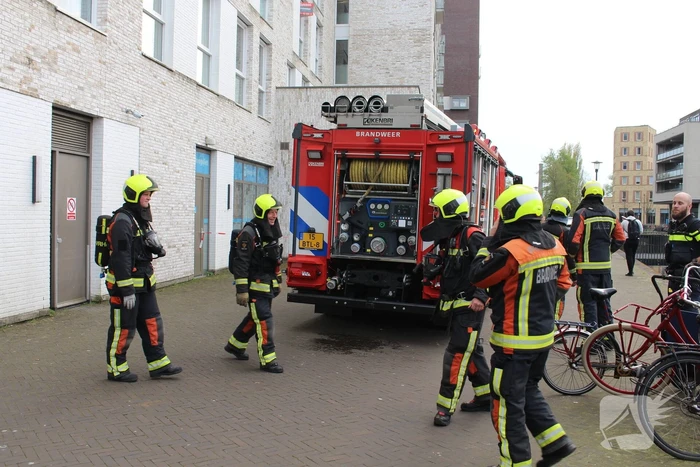 Schade aan woning na brand in toilet