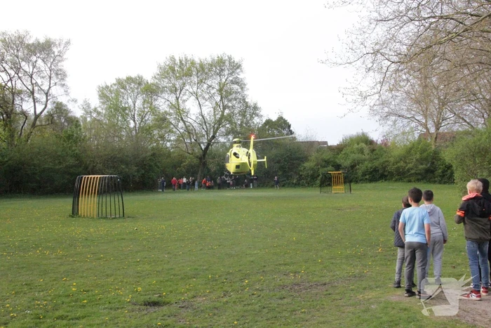 Traumahelikopter ingezet bij medische noodsituatie