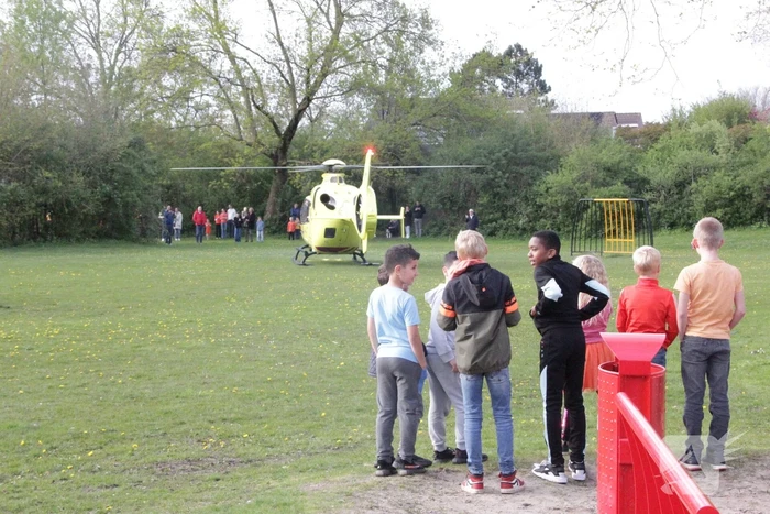 Traumahelikopter ingezet bij medische noodsituatie