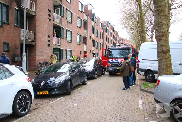 Oplader laat scootmobiel afbranden