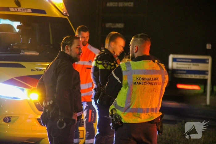 Aanhouding na aanrijding op kruising