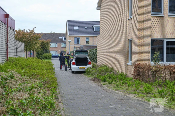 Achtervolging eindigt in plantsoen