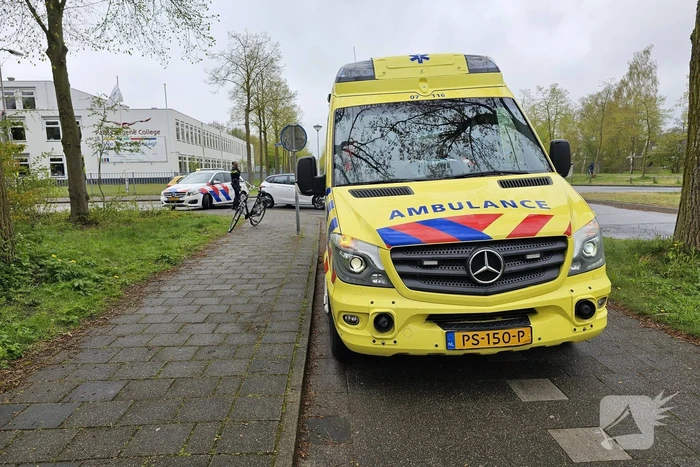 Fietser gewond bij botsing met automobilist