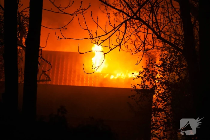 Grote brand bij vergader evenementen
