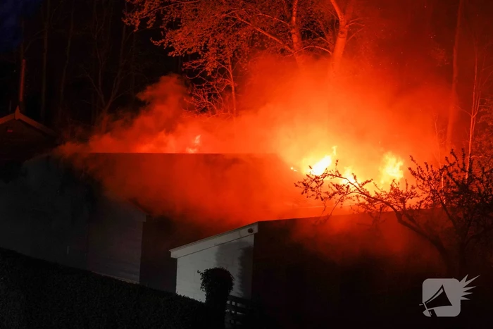 Grote brand bij vergader evenementen